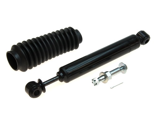 Ammortizzatore sterzo nero - ammortizzatore,