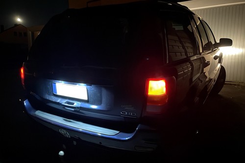 Luci targa led jeep grand - targa,